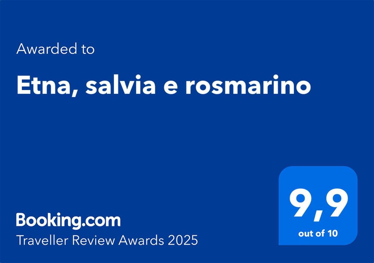 Etna, Salvia E Rosmarino Holiday home *